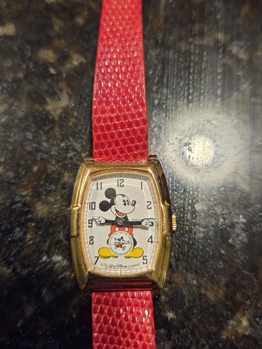 Vintage Seiko Disney Mickey Mouse Quartz Watch